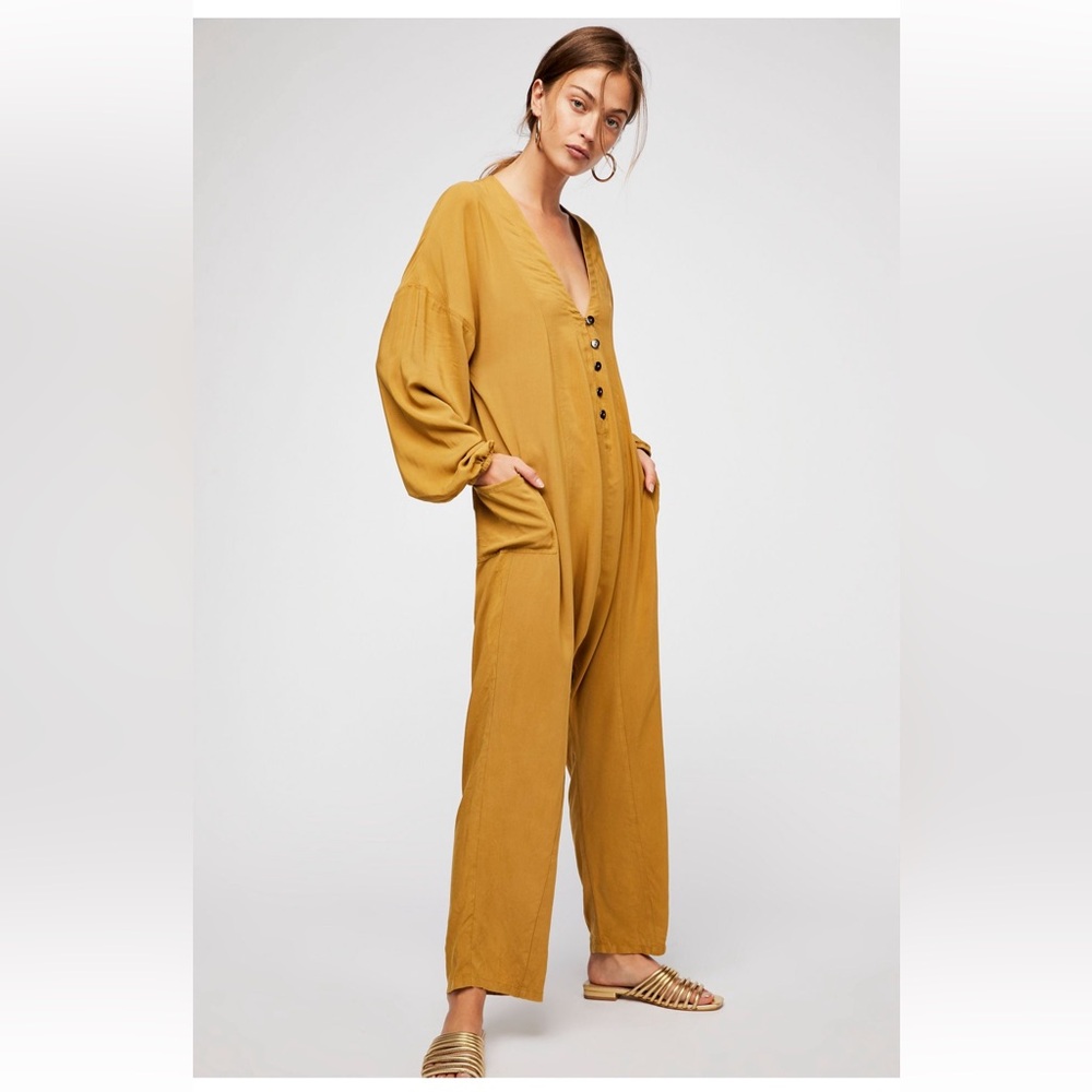 So So Soft Jumper Mustard Free People